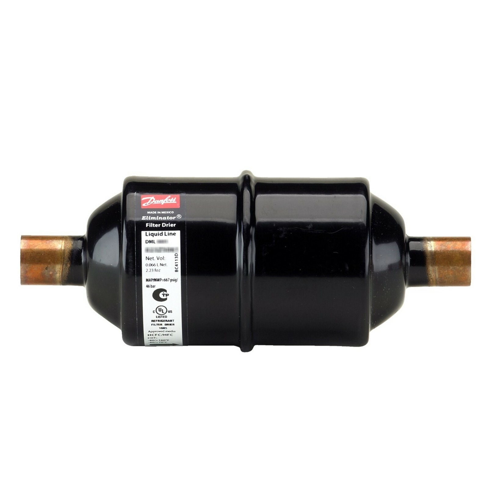 DANFOSS DML 084 023Z5041 Hermetic Filter Drier New