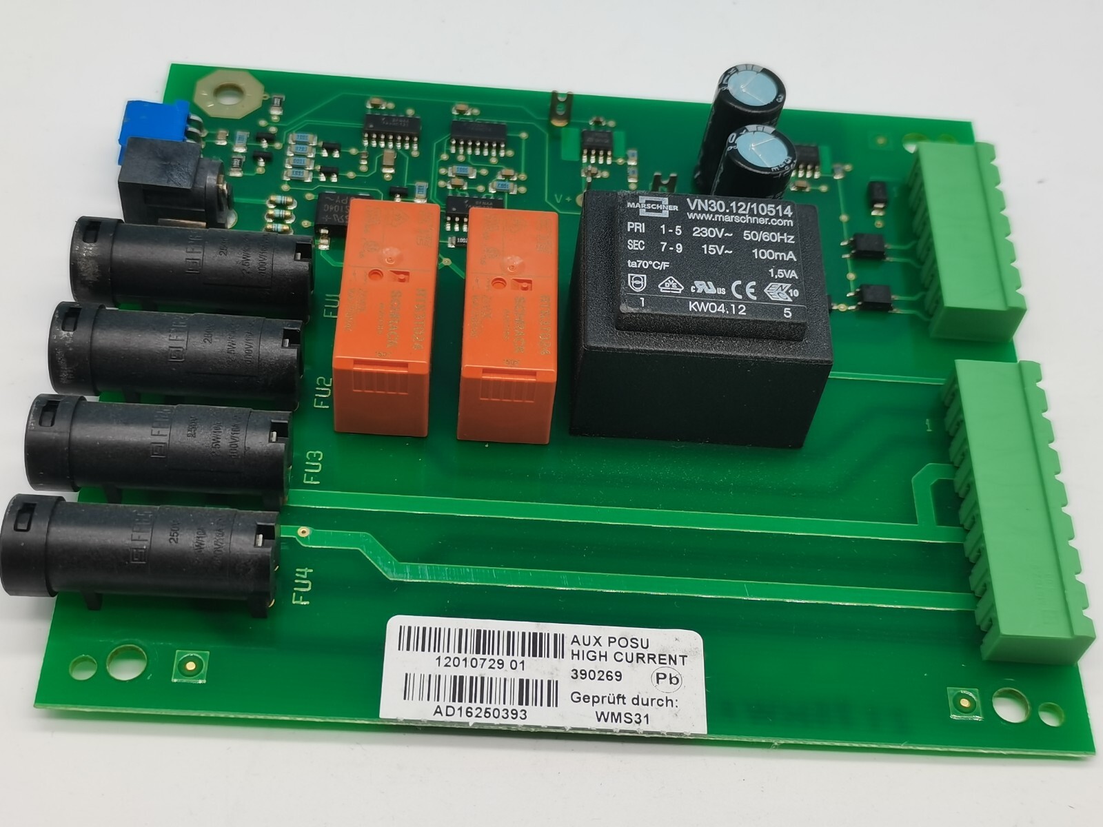 AUX POSU HIGH CURRENT 390269  1201072901 AD16250393