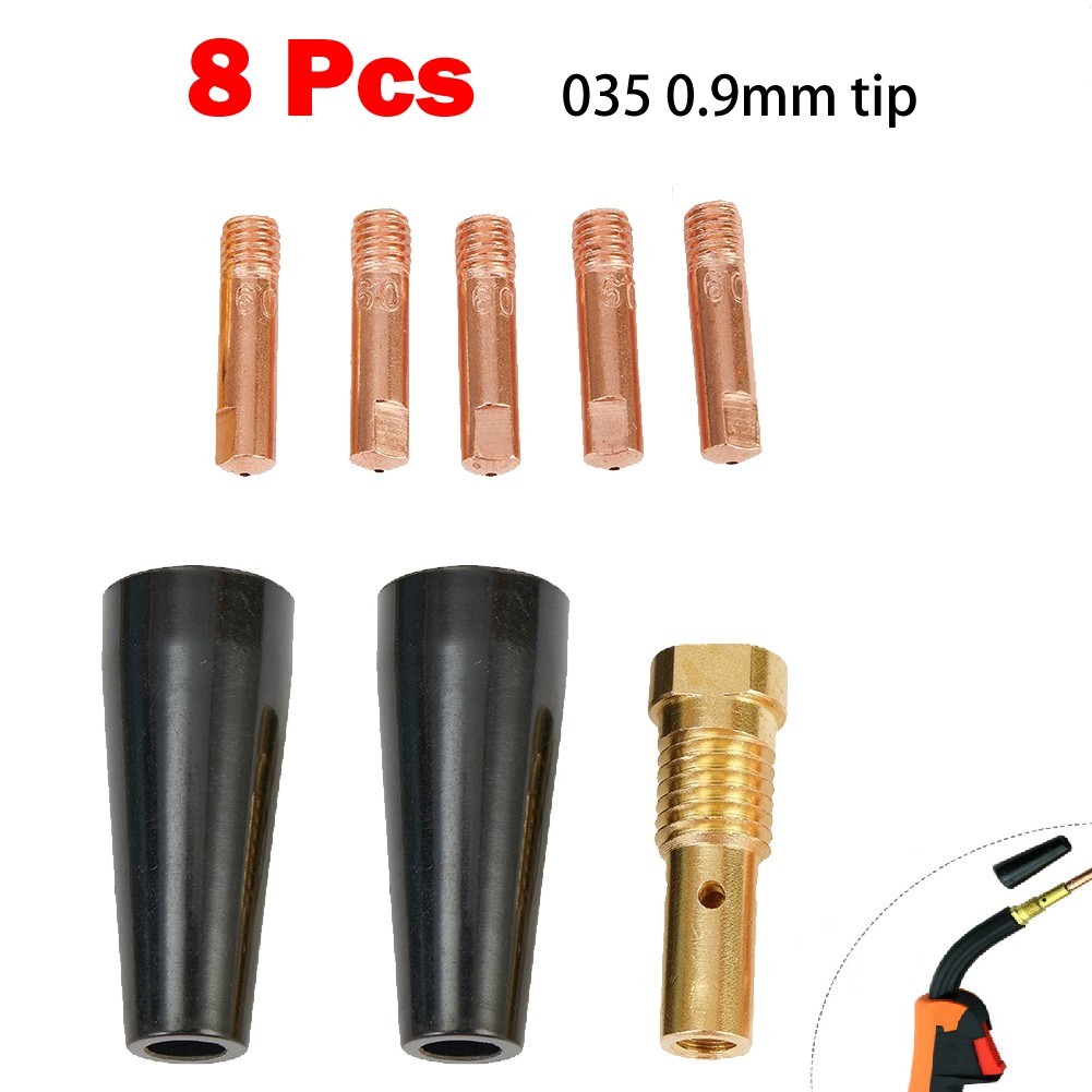 MIG Welding Torch Gasless Nozzle Tips Welding Machine Tip-Diffuer-Nozzle