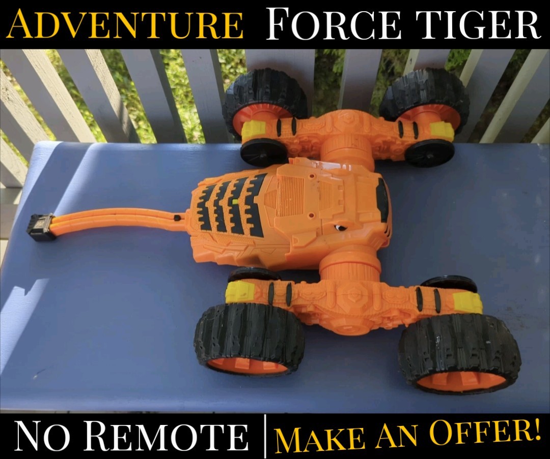 ✨USED✨ Adventure Force Tiger Twister Radio Controlled Stunt Vehicle ✯No Remote✯