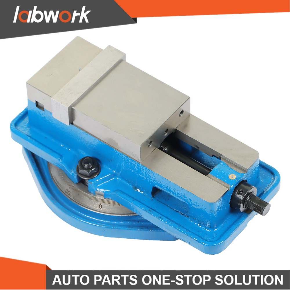 Labwork 3" Bench Vice Milling Machine Vise Lockdown Vise 360 Degree Swivel Base