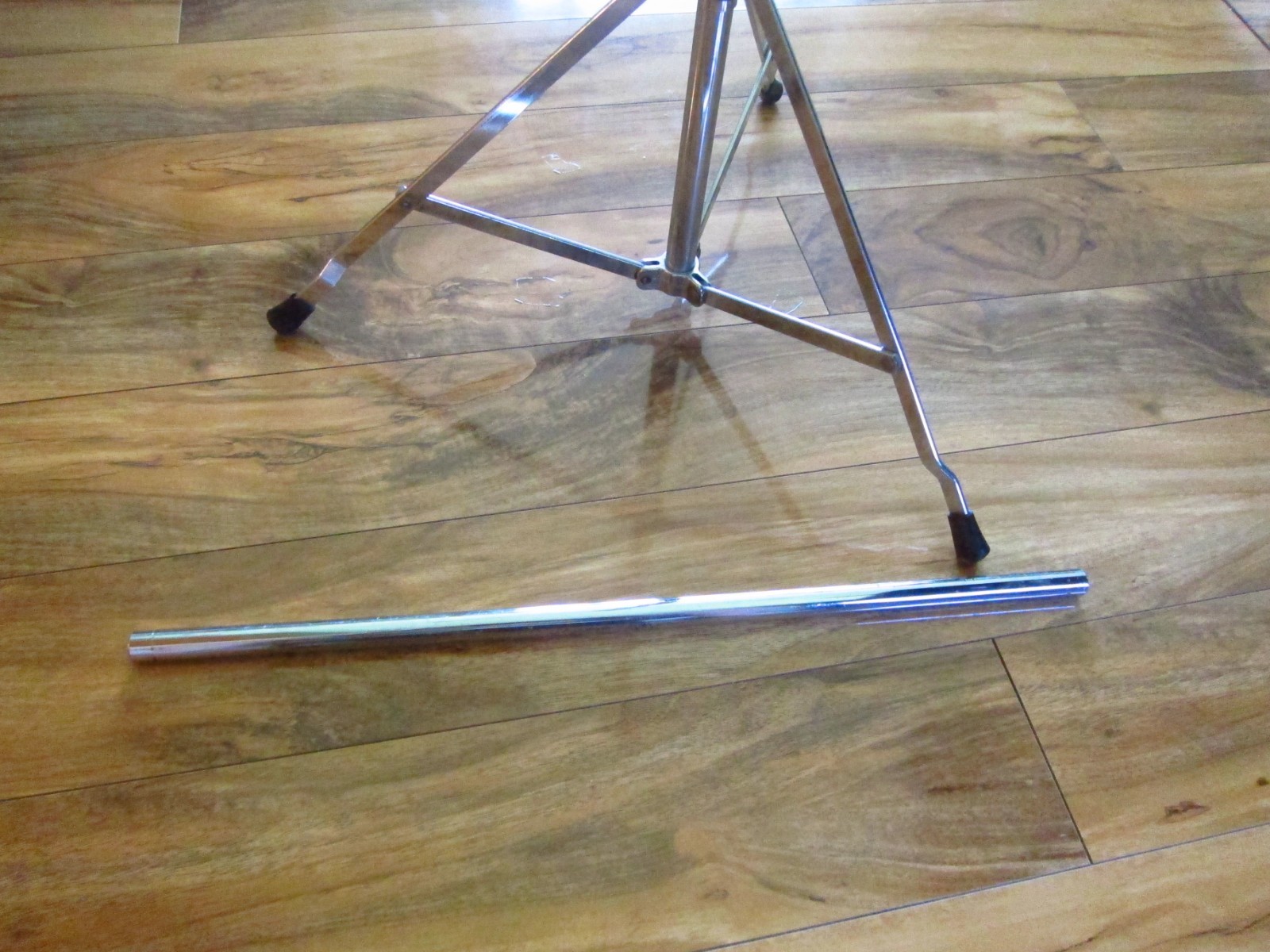 LUDWIG Snare Stand Flat Base Drum-Hardware Chrome Adjustable Classic Percussion