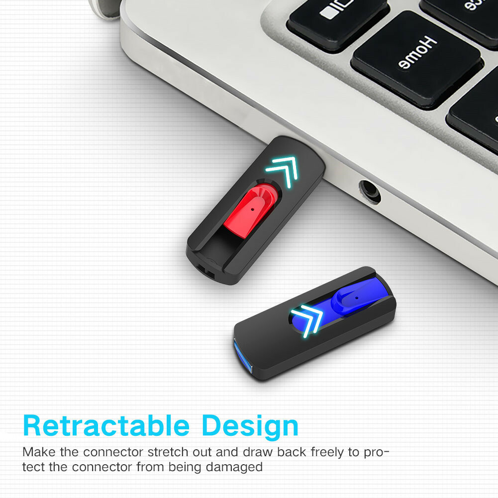 5Pcs 128GB USB Flash Drive Memory Stick Data Storage Thumb USB Pen Drives