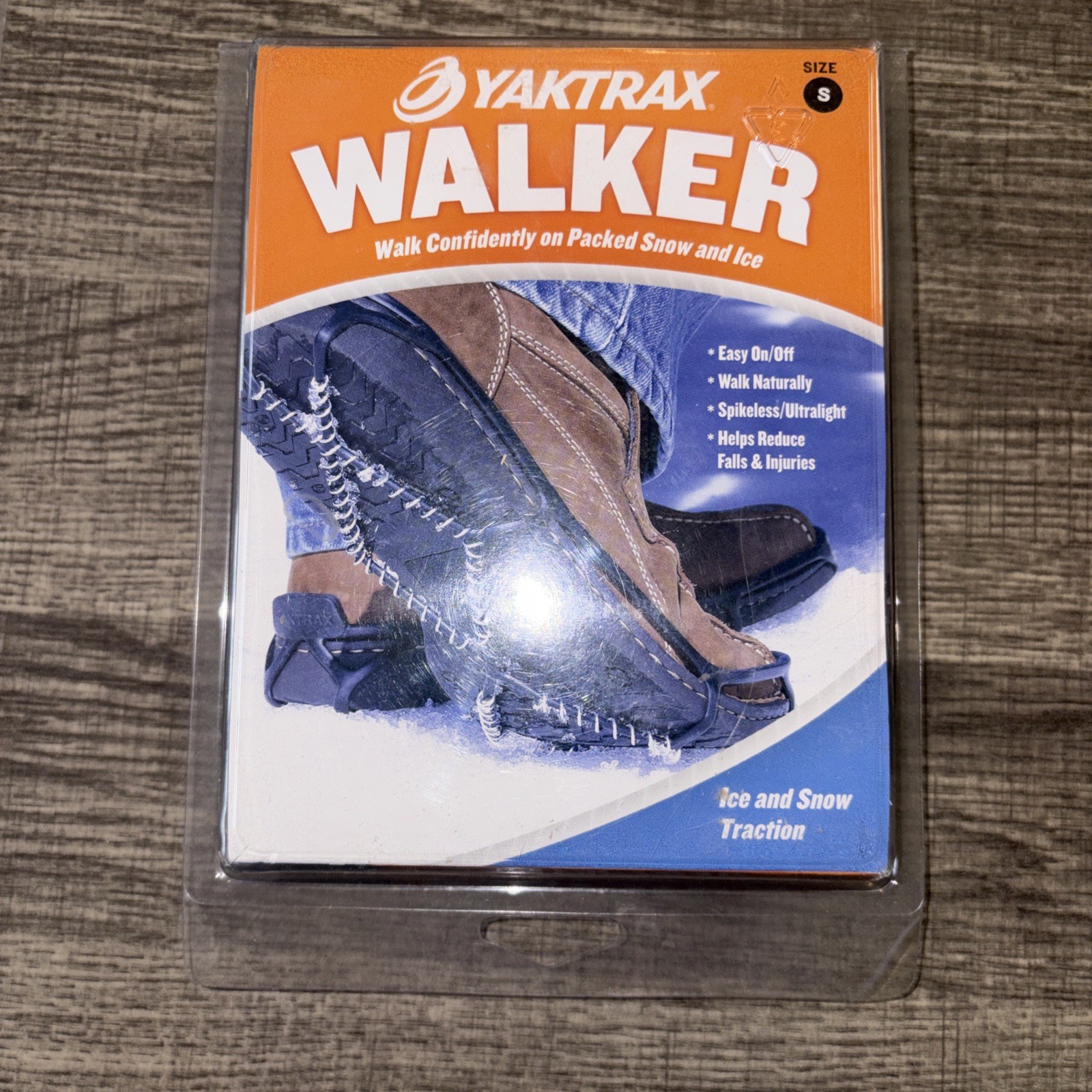 Yaktrax Walker Traction From Snow And Ice For Shoes Size Small New