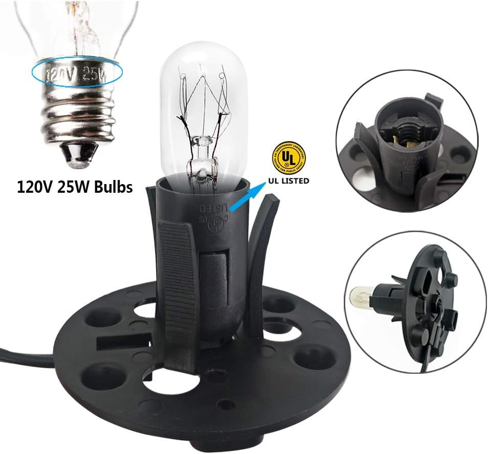 Himalayan Salt Lamp Cords (6Ft) with Dimmer Switch,Original Replacement Cords wi