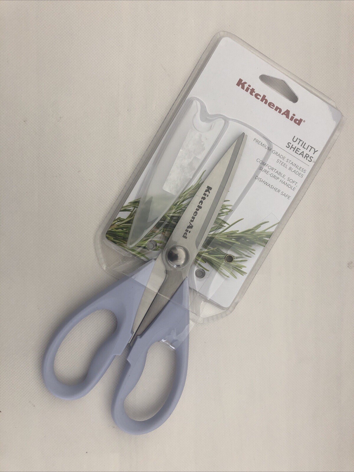 New KitchenAid Lavender Cream Lilac HLVA Kitchen Shears Scissors