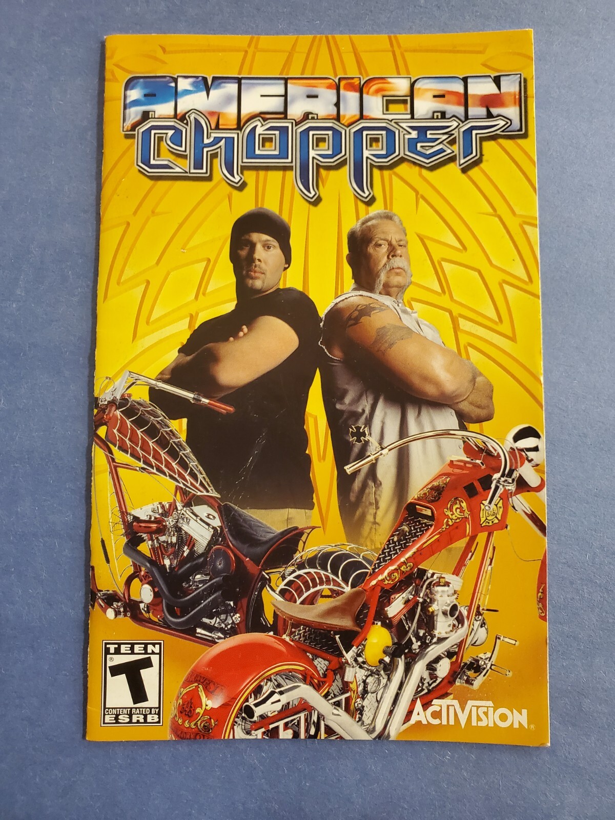 American Chopper - Playstation 2 Ps2  - Authentic - Manual Only!