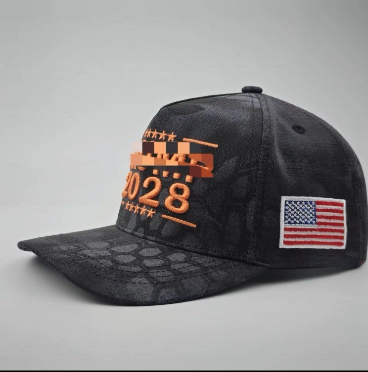 TRUMP 2028 Embroidered Hat - High-Quality MAGA Cap