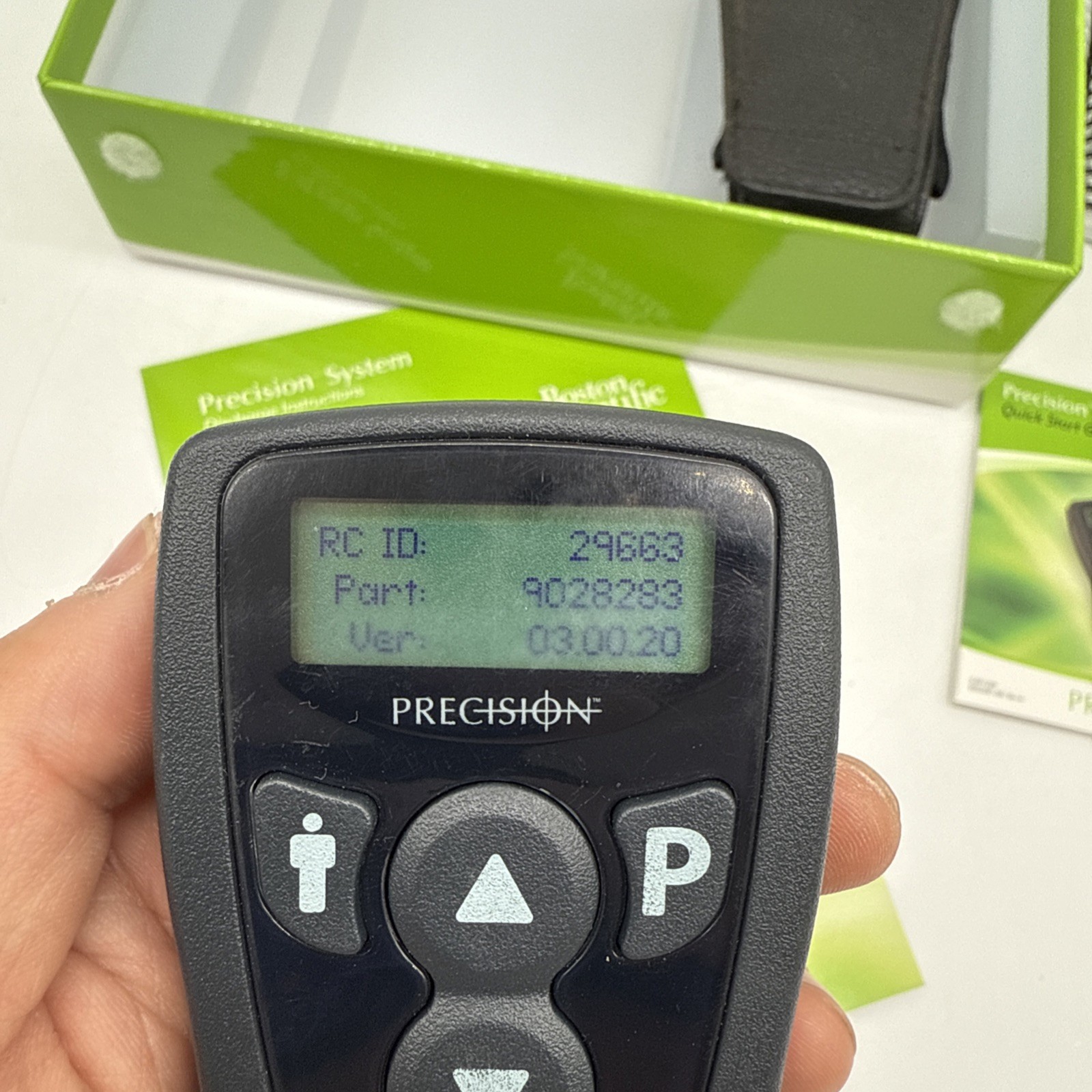 Boston Scientific Precision Programmer Kit Remote Control SC-5210 w/ Belt Clip
