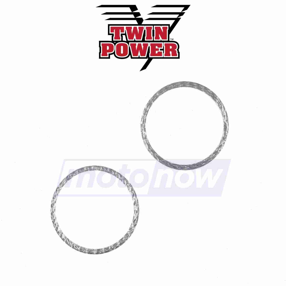 Twin Power Exhaust Gaskets for 2000 Harley Davidson FLTRSEI Screamin Eagle lr