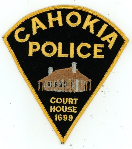 ILLINOIS IL CAHOKIA POLICE NICE SHOULDER PATCH SHERIFF