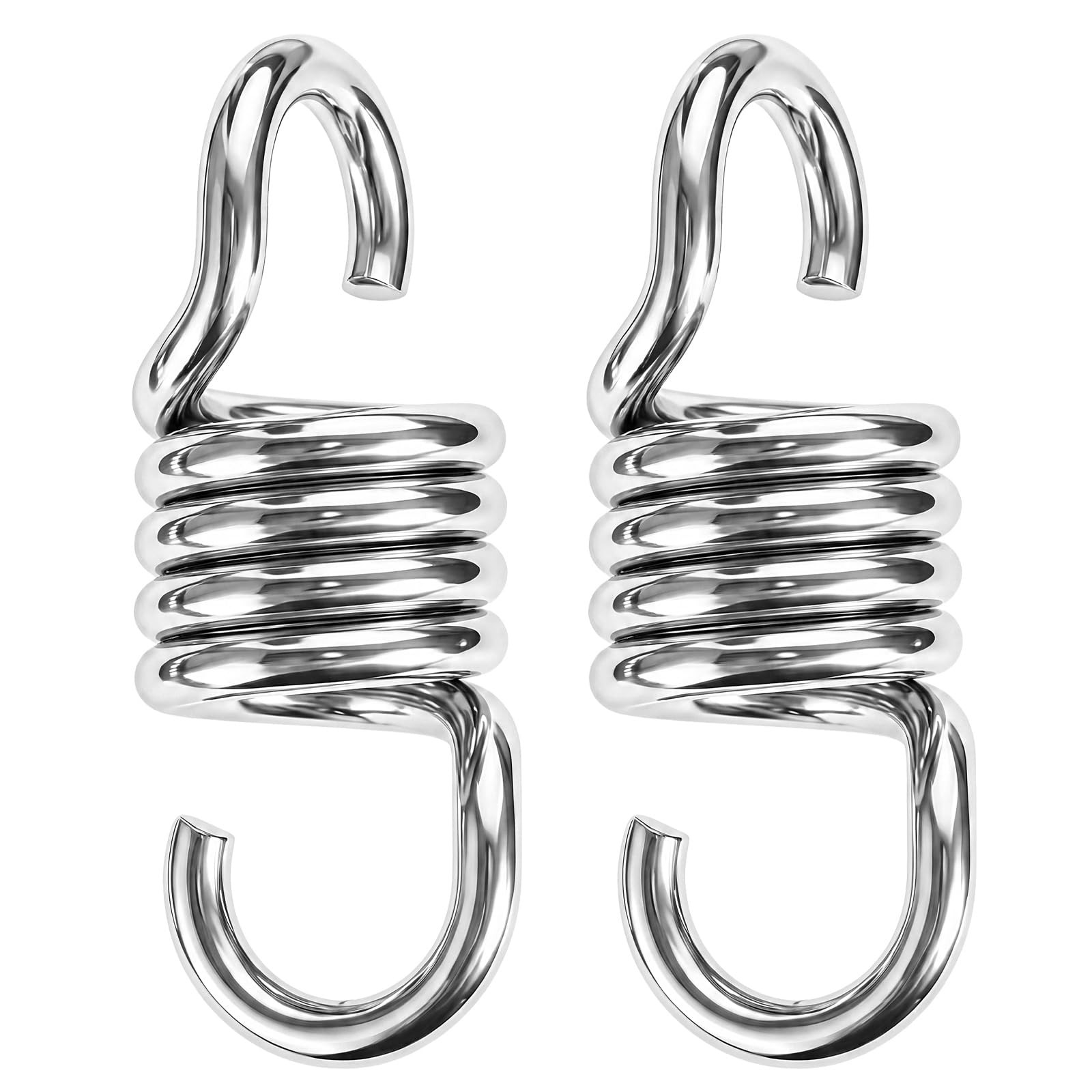 Heavy Duty Hammock Chair Spring 2 Pack 1100 lb Stainless Steel