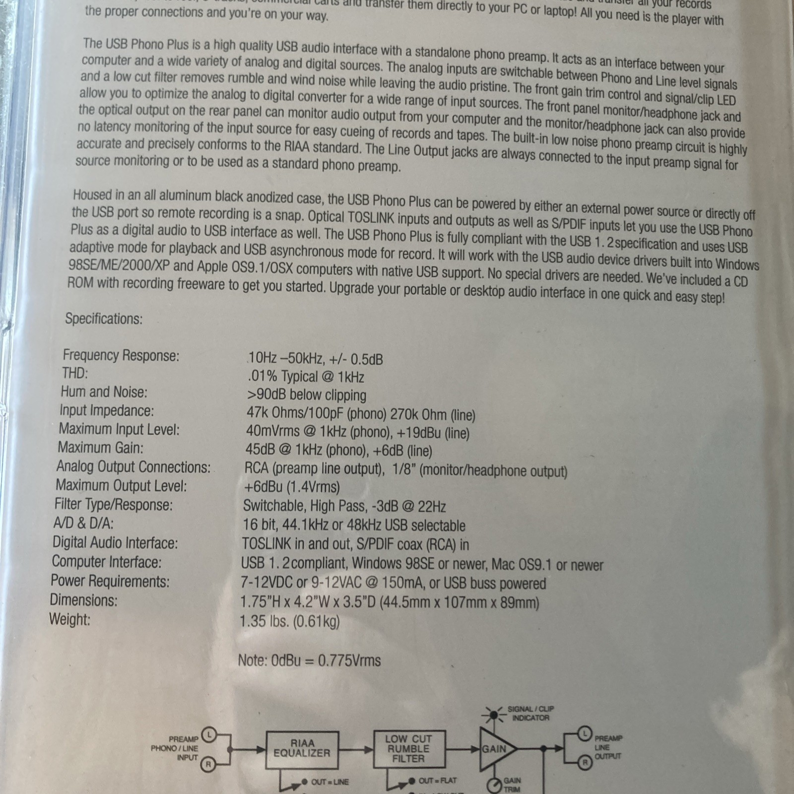 (C) ARTcessories USB Phono Vinyl Records Transfer Computer Interface