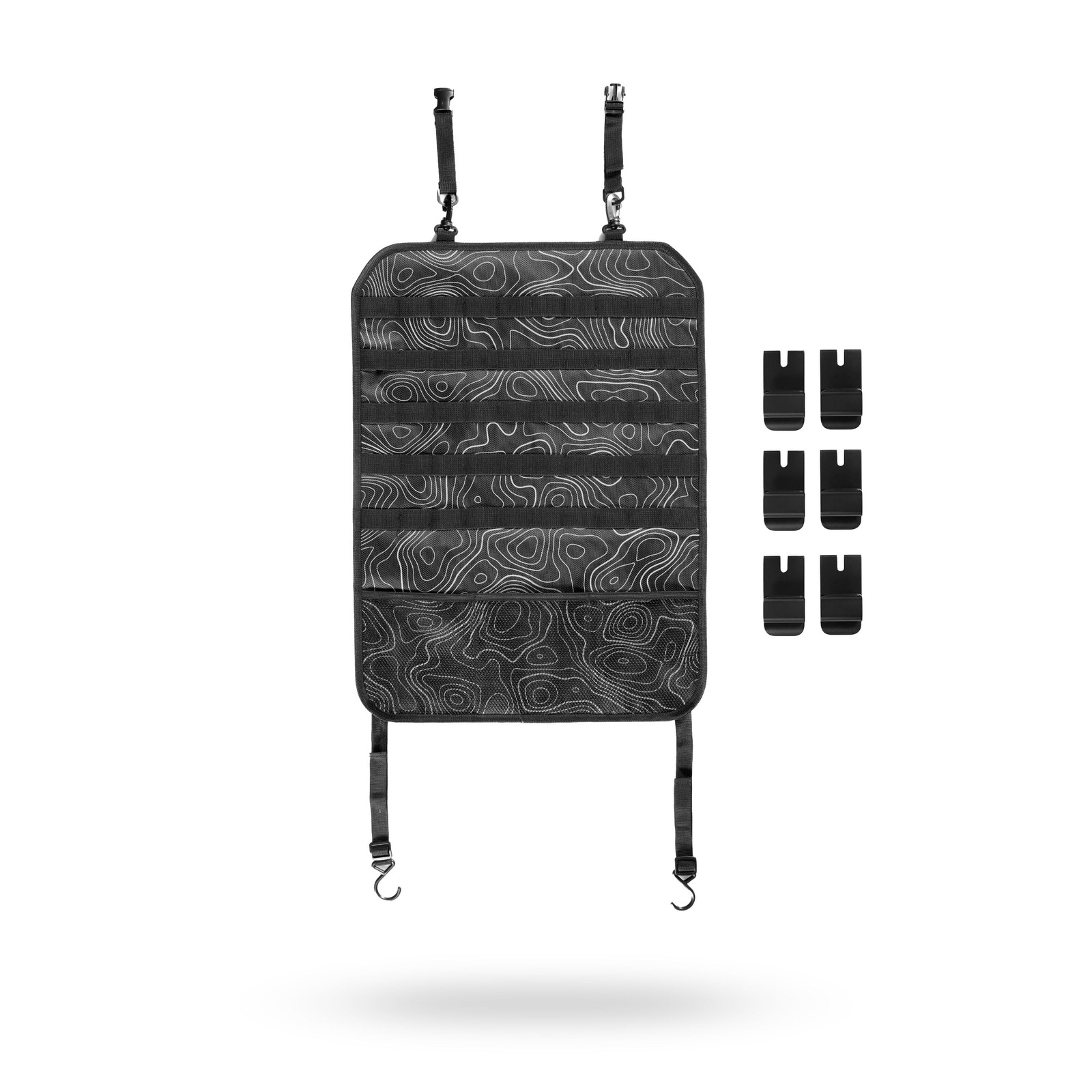 MOLLE Strap Backseat Organizer, Universal Fit, AZ534005