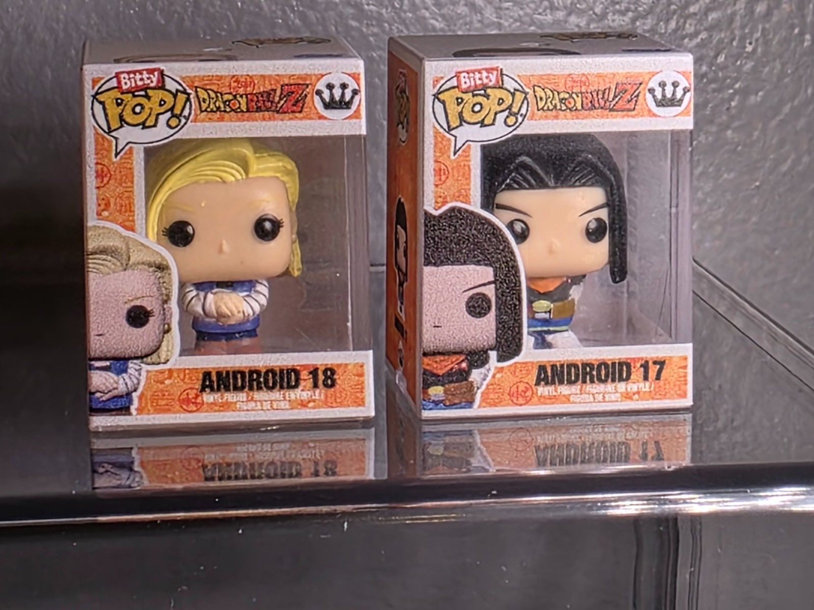 Funko Bitty Pop! - Dragon Ball Z (DBZ) - (Android 17) & (Android 18) Lot