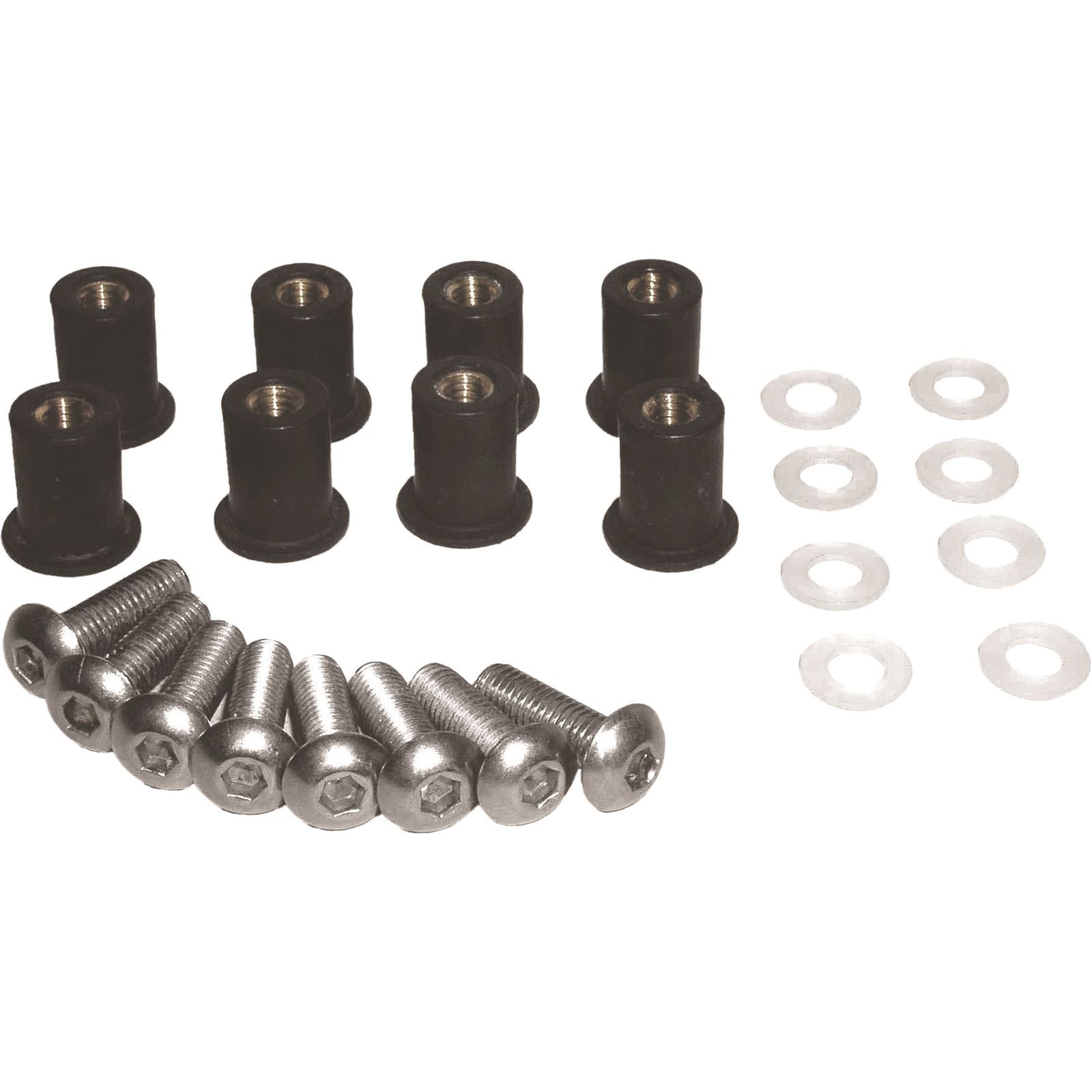SPI Sports Parts Inc Windshield Screw Kit for Yamaha SM-06013