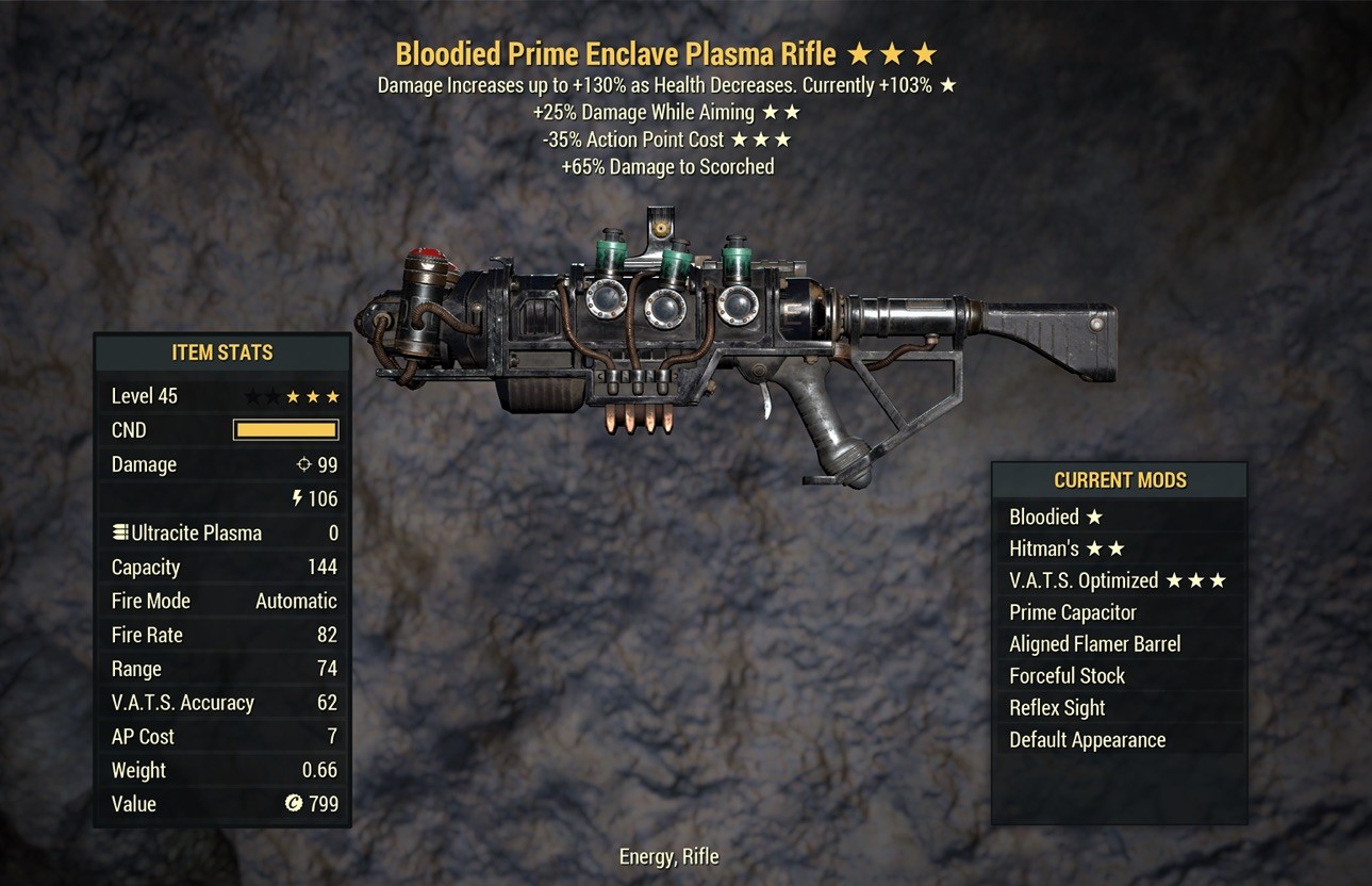 (Xbox) Bloodied Enclave Plasma Flamer Rifle Kit