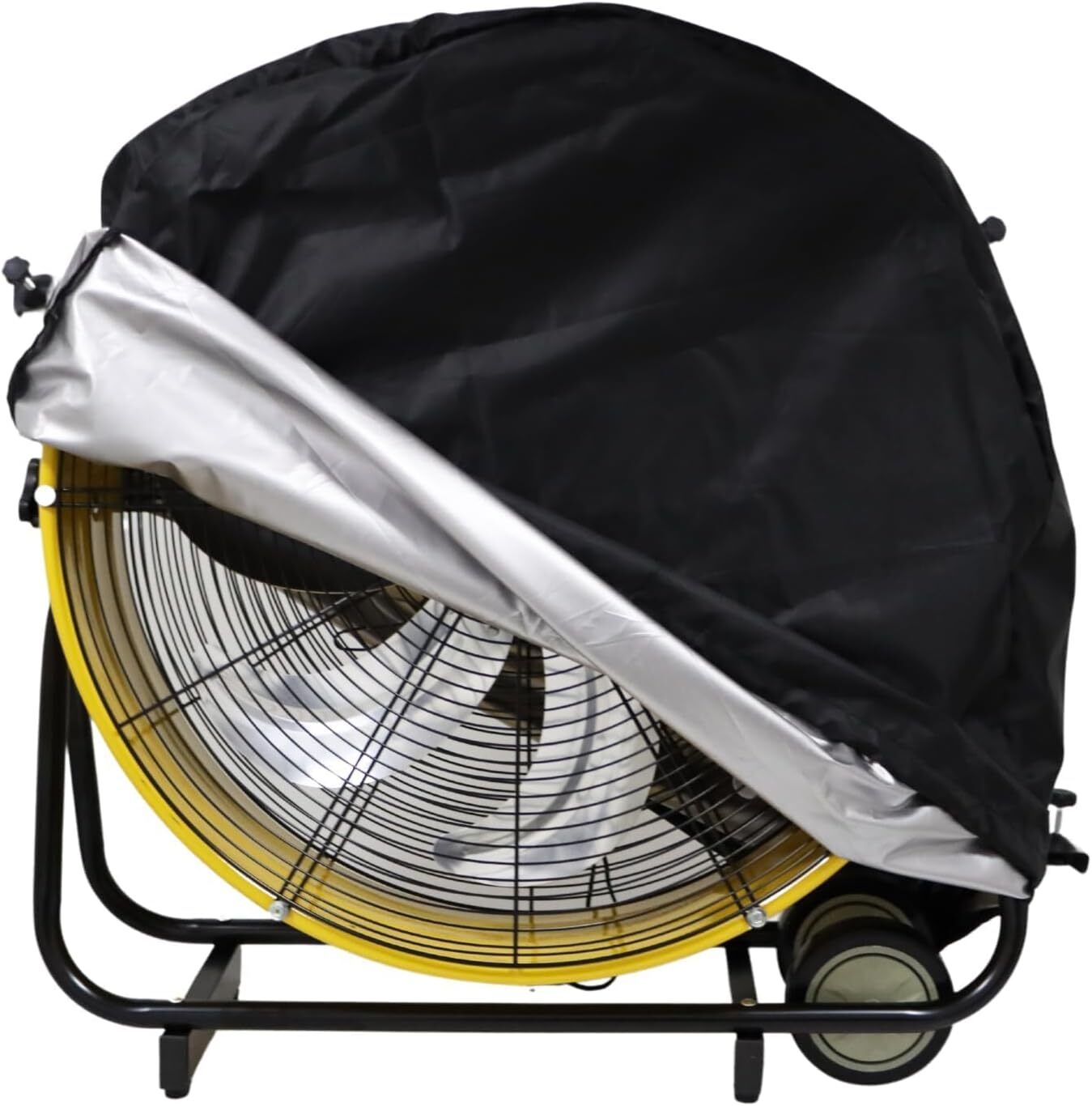 Waterproof Industrial Fan Cover Dustproof Protection for 30.5" Drum Fans 420D