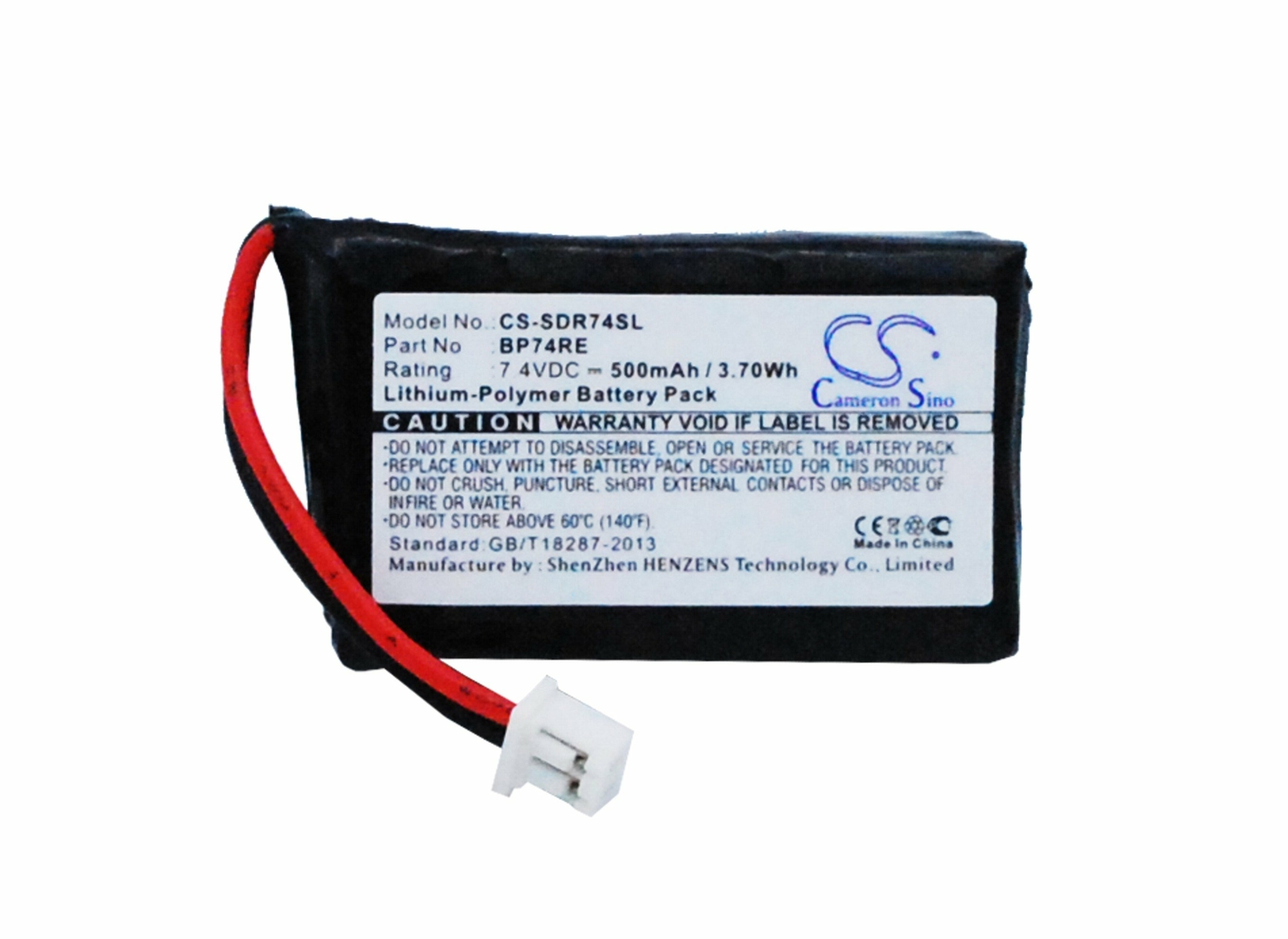 500mAh Battery For Dogtra Edge remote dog training Colla;RT Additional Receiver