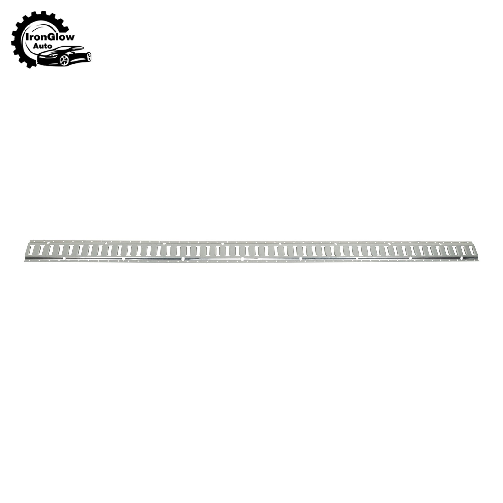 28 Piece 8' Galvanized E Track Rail Set Silver Finish For Large Cargo Trailers