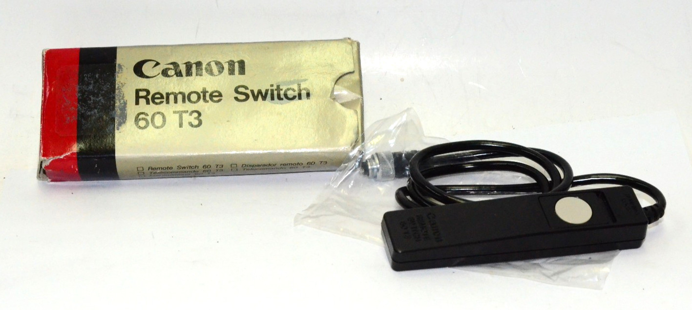 Canon Remote Switch 60 T3 Open Box - New Old Stock