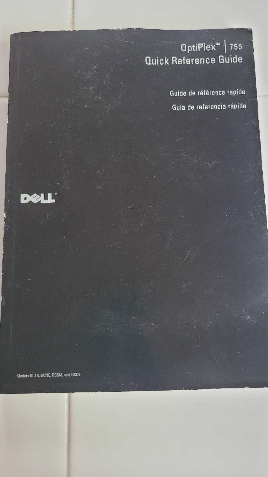 DELL OPTIPLEX 755 COMPUTER QUICK REFERENCE GUIDE