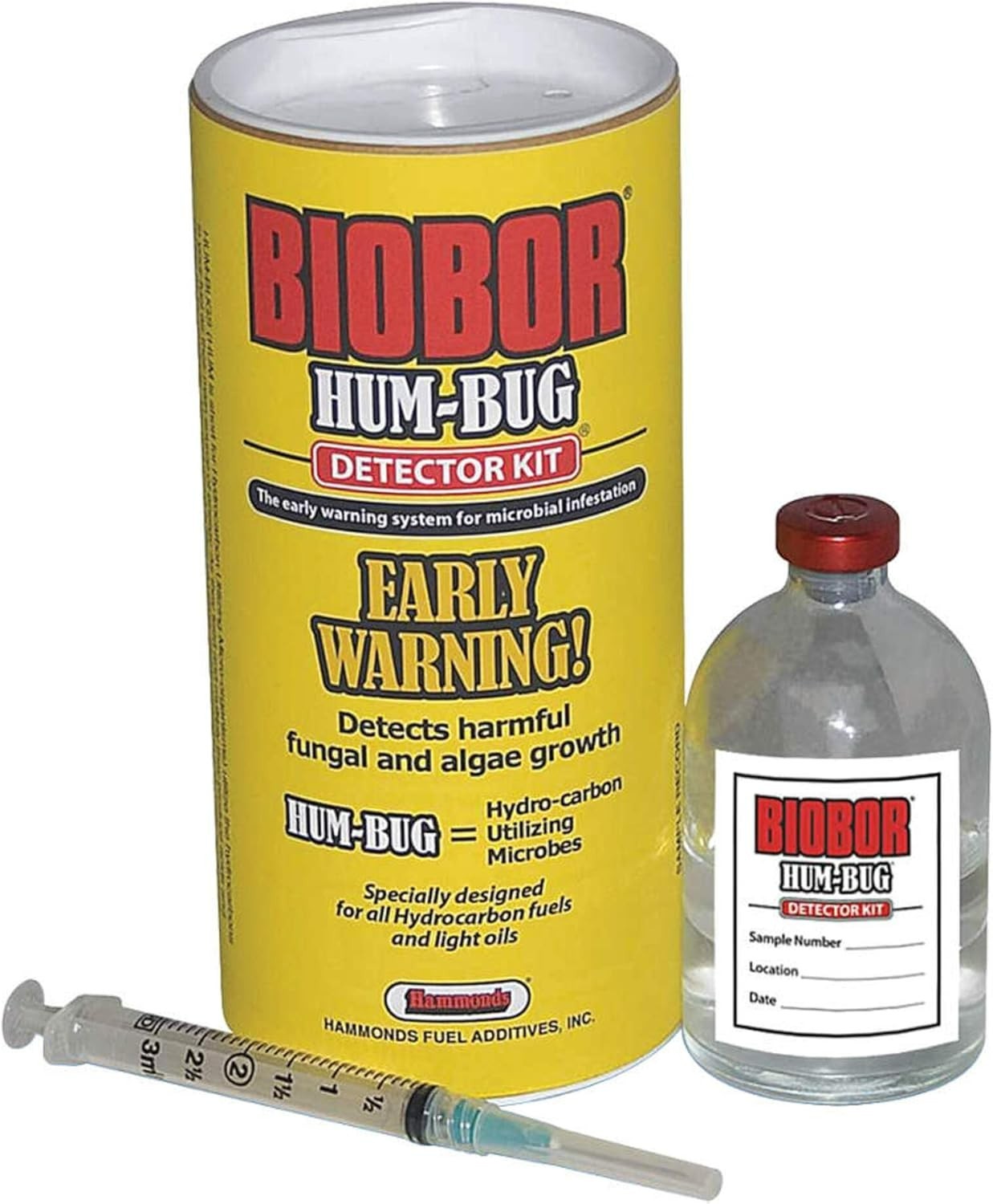Hammonds BIOBOR HUM-BUG DETECTOR KIT for Aviation Fuels & Light Oils