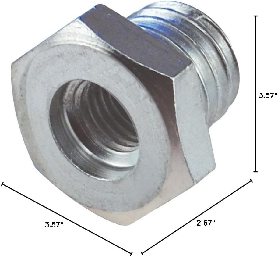 39091 Angle Grinder Adapter: 5/8-Inch to M10 X 1.25-Millimeter Thread Conversion