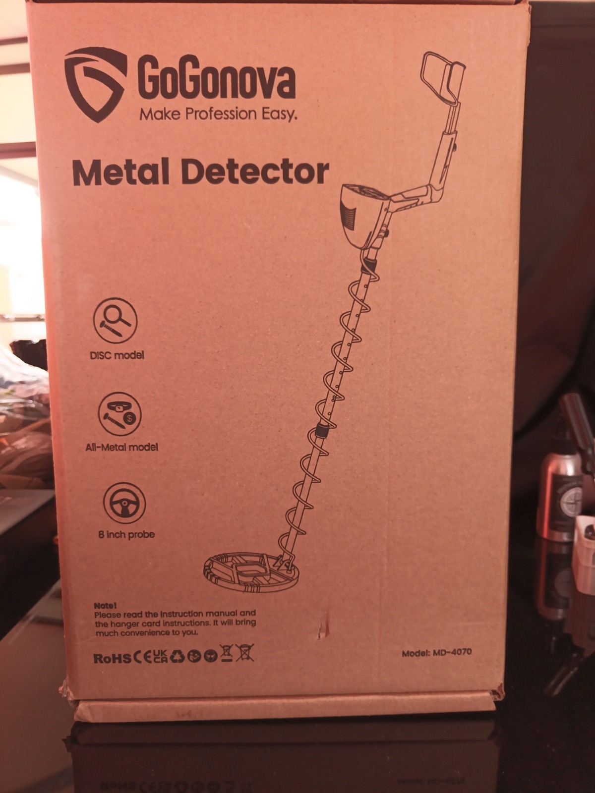 Metal Detector for Adults & Kids, GoGonova Metal Detector, Waterproof Metal