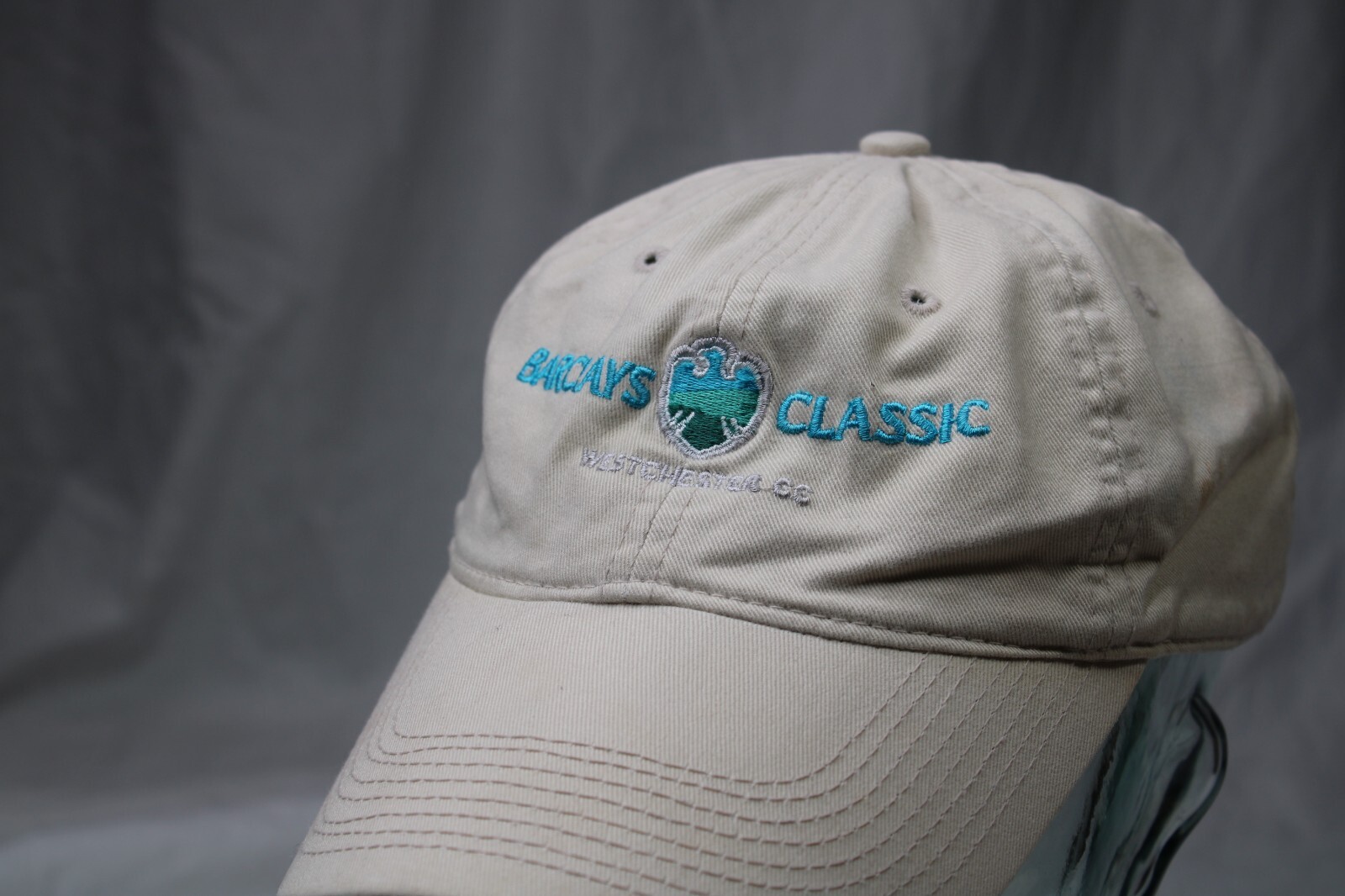 Barclays Classic Golf Cap Hat strapback PGATour The Game Tan Embroidered