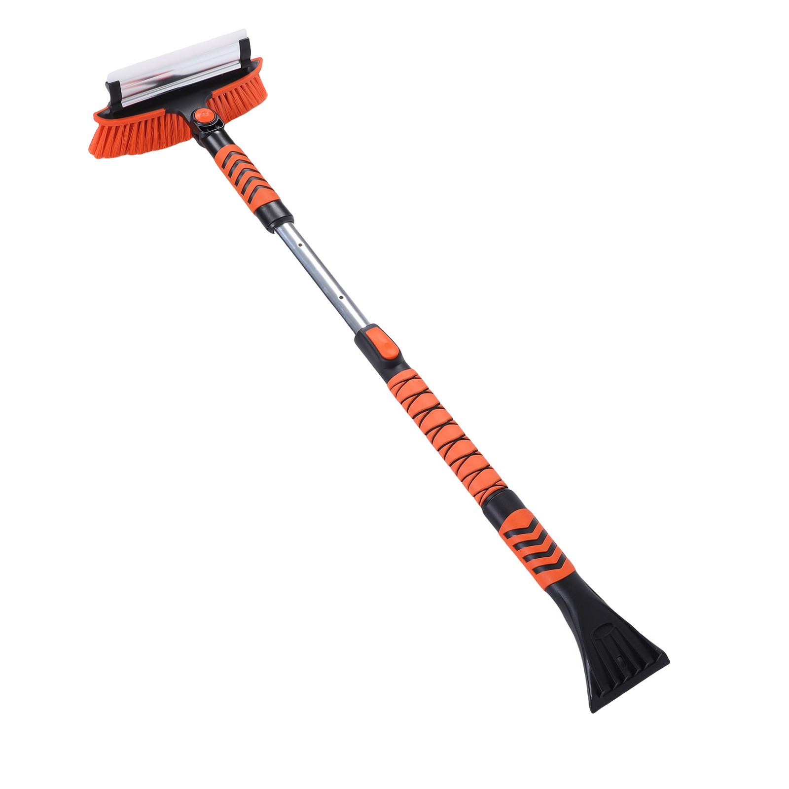 4 In 1 Extendable Snow Brush Ice Scraper For Car Windshield DHKT