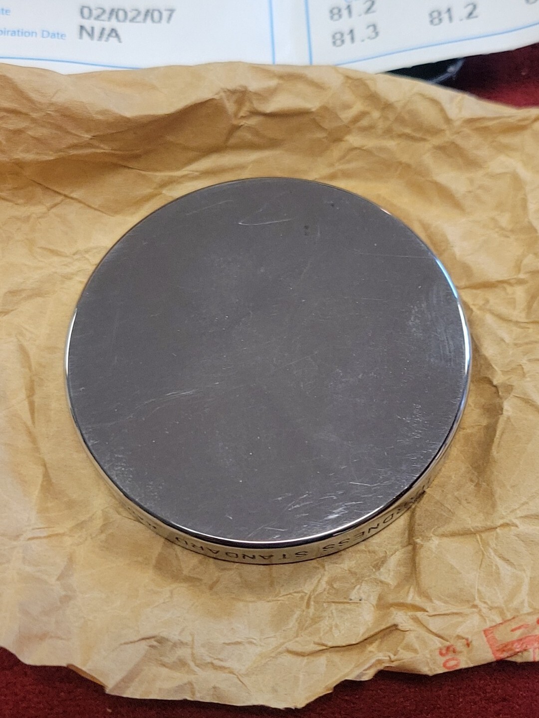 SUN-TEC HARDNESS STANDARD 81.2 HR 30 N