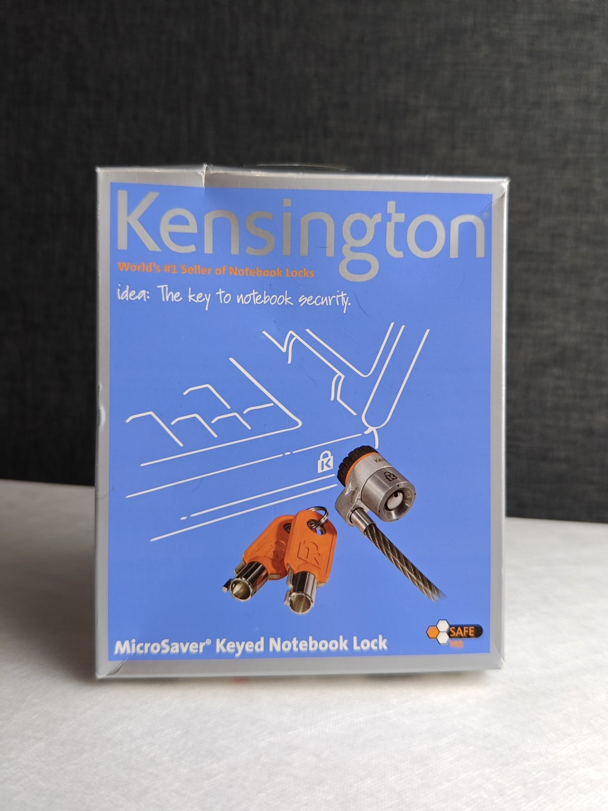 Kensington MicroSaver Keyed Notebook Lock Brand New Sealed In Box