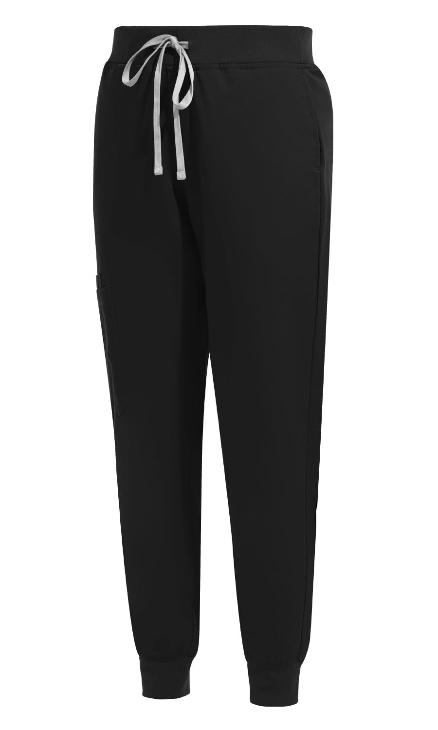 Scrub Pants for Women, Cool Stretch Jogging Scrub Pants, Elastic Waist with B...
