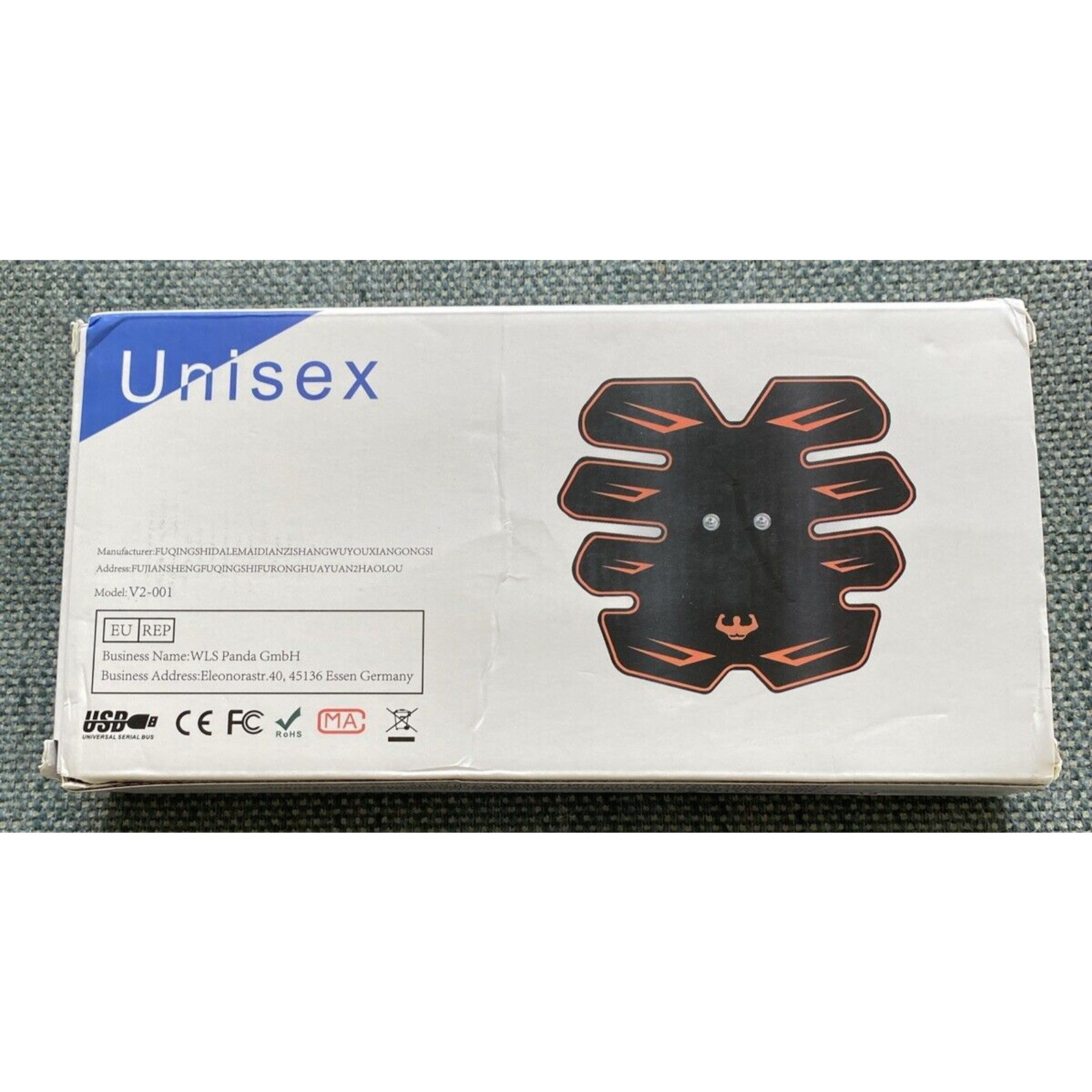 EMS Intelligent Pulse Abdomen Device - Blue - BRAND NEW