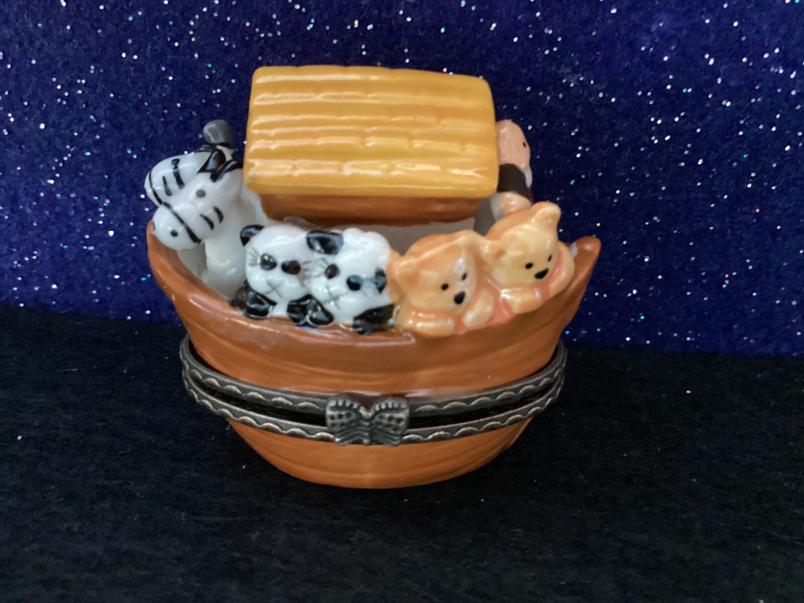 0609 ~ noah's ark   TREASURE /TRINKET BOX  GREAT GIFT