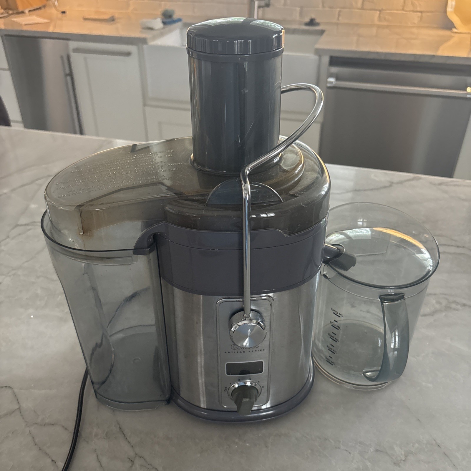 CRUX Artisan Series 5 Speed Digital Juice Extractor 1000W BNIB Juicer