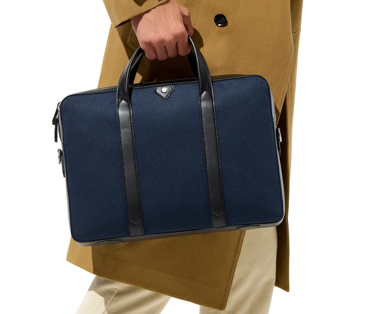 NEW | Paravel Rove Briefcase | Scuba Navy