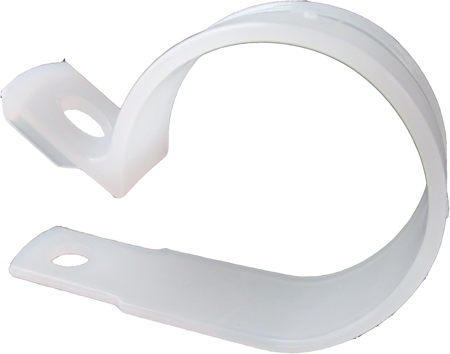1 in. Heavy-Duty Plastic Cable Clamp - Lightweight & Effective Cable Management