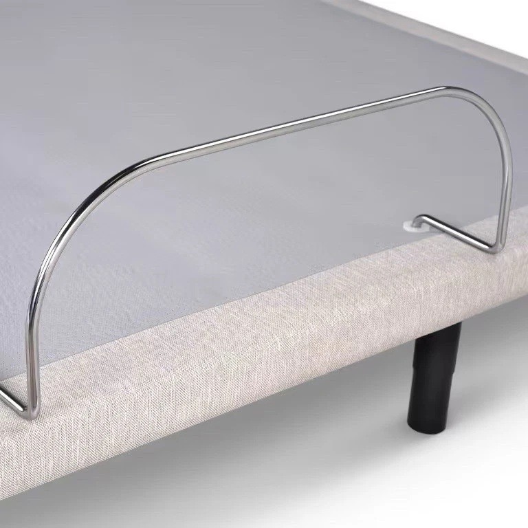 Sleep Number Platt Tooless 21” W X 8” H Mattress Retainer Bar & Plugs Adjustable