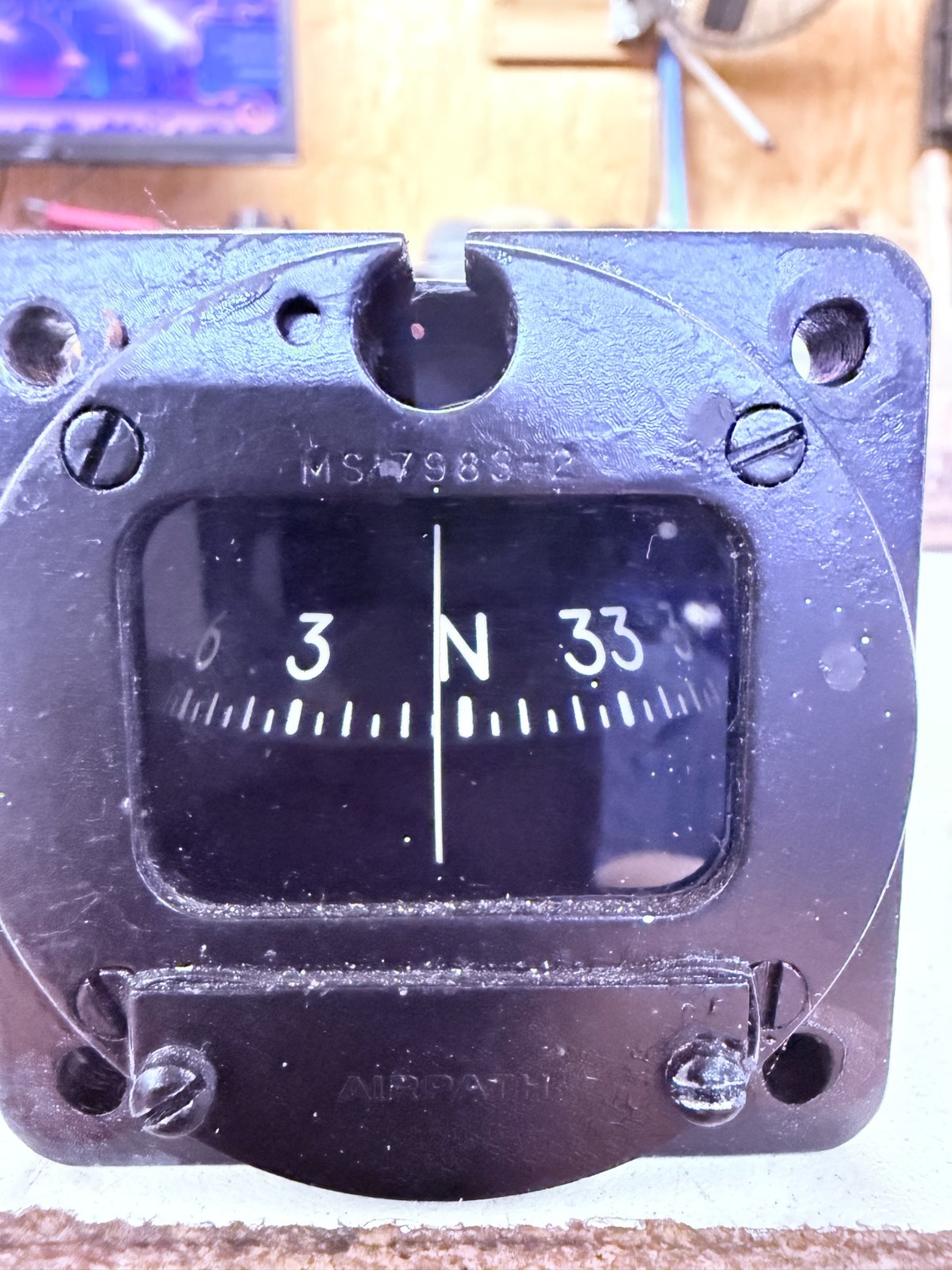Airpath Panel Mounted Compass