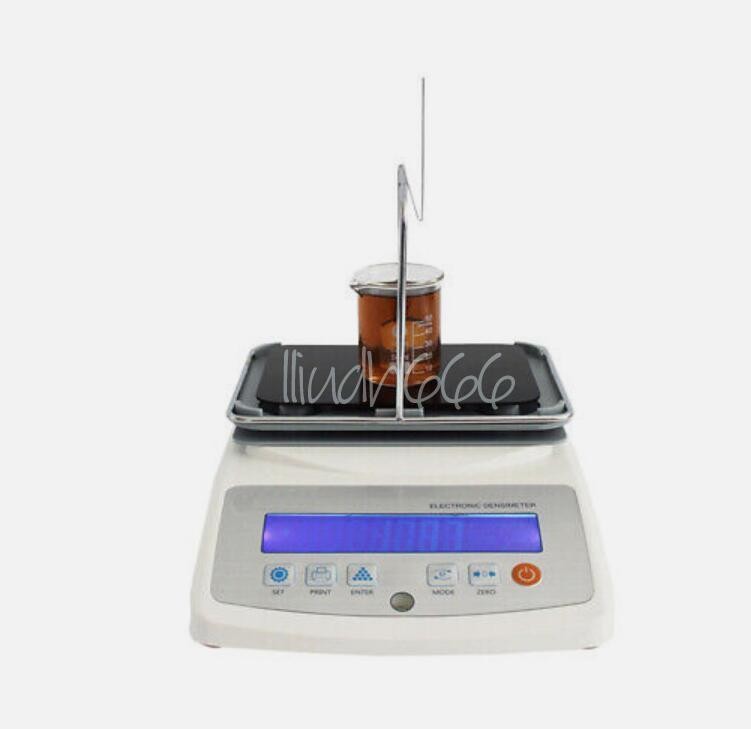 High Accuracy Liquid Density Testing Meter Gravity Densimeter Tester 0.01-600g