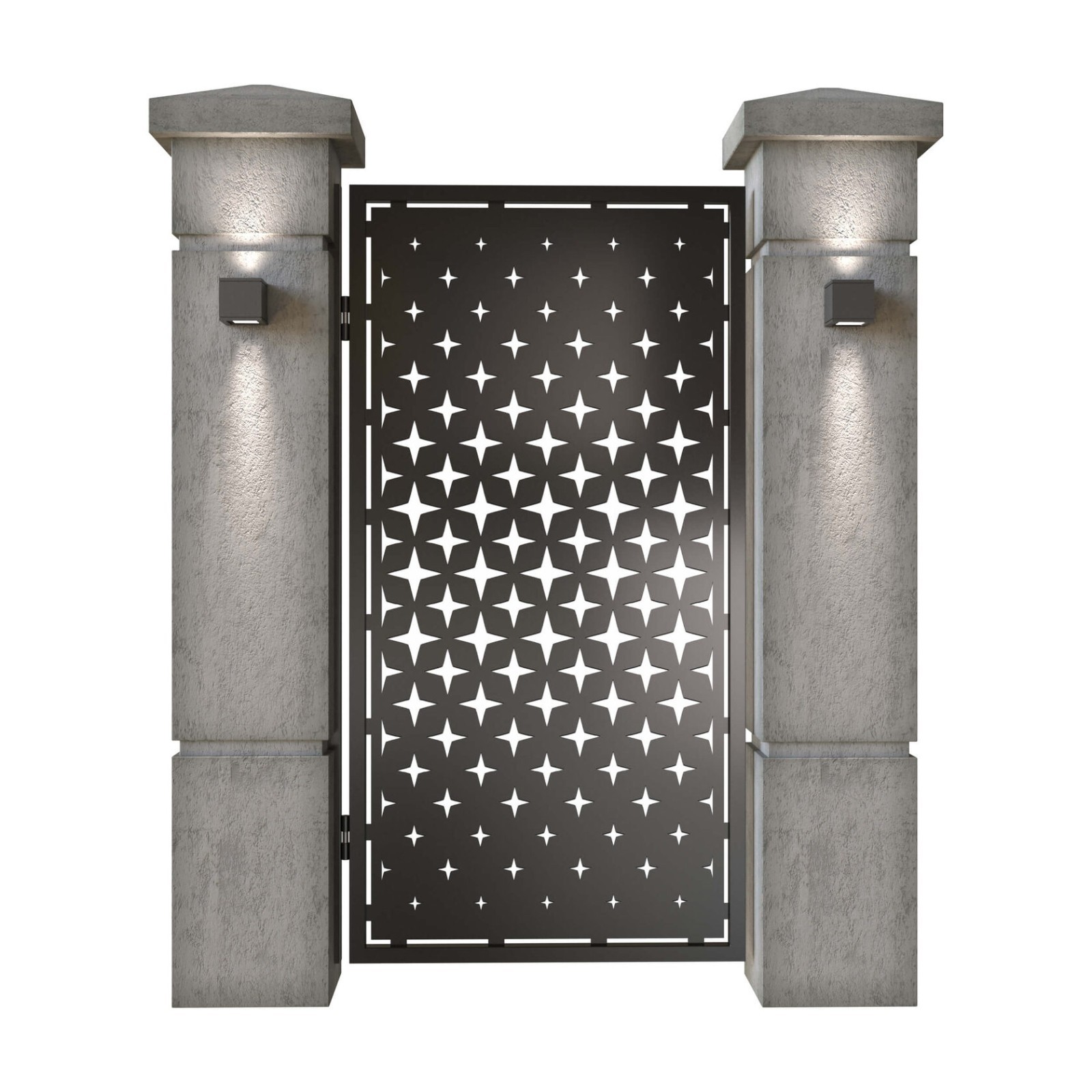 Gorgeous Custom Handcrafted Metal Entry Gate