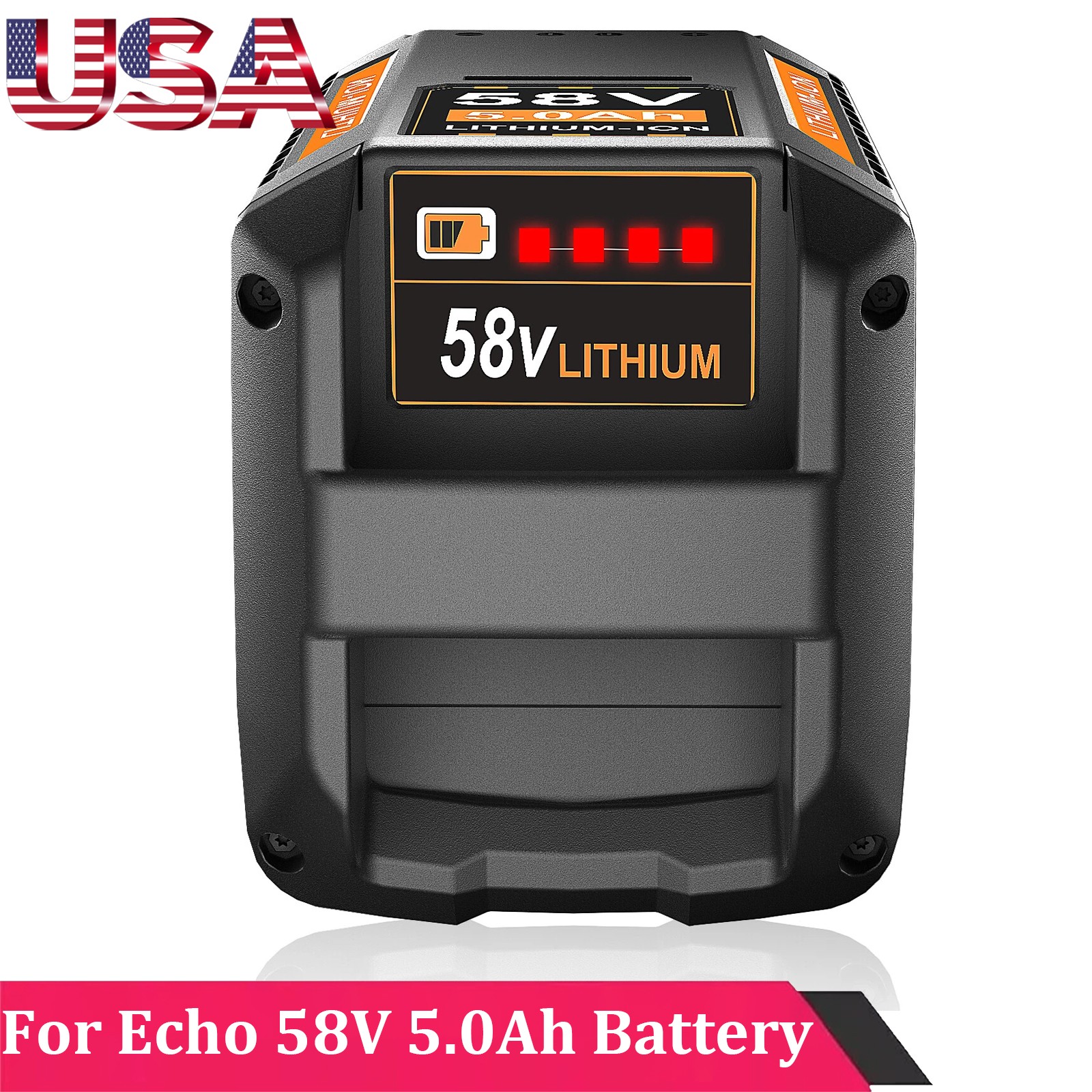 5.0Ah Lithium-Ion Battery For Echo 58V Max PRO CBP-58V20 CBP-58V40 CDST-58V New