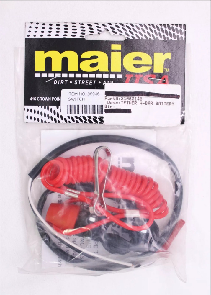 Universal Maier H-Bar Battery Kill Switch Kit ATV Dirt Bike 21060148
