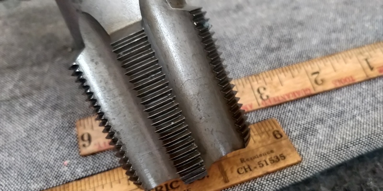 HANSON 1 1/2"-11 1/2 NPT PIPE THREADING TOOL TAP