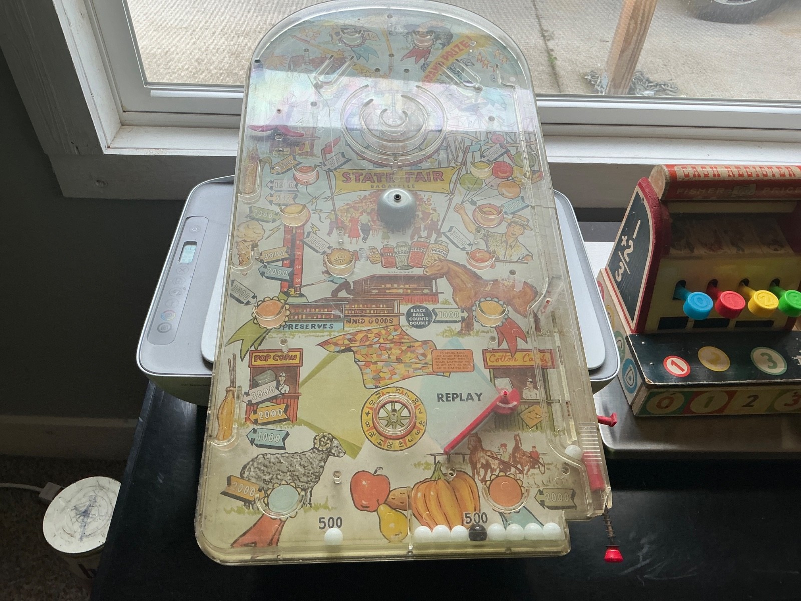 original 1950s table pinball machine