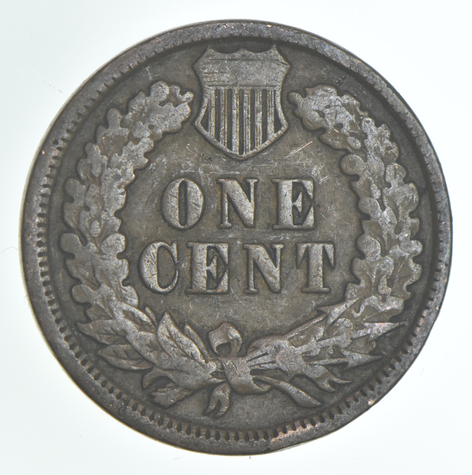 1896 Indian Head Cent AC Average Circ
