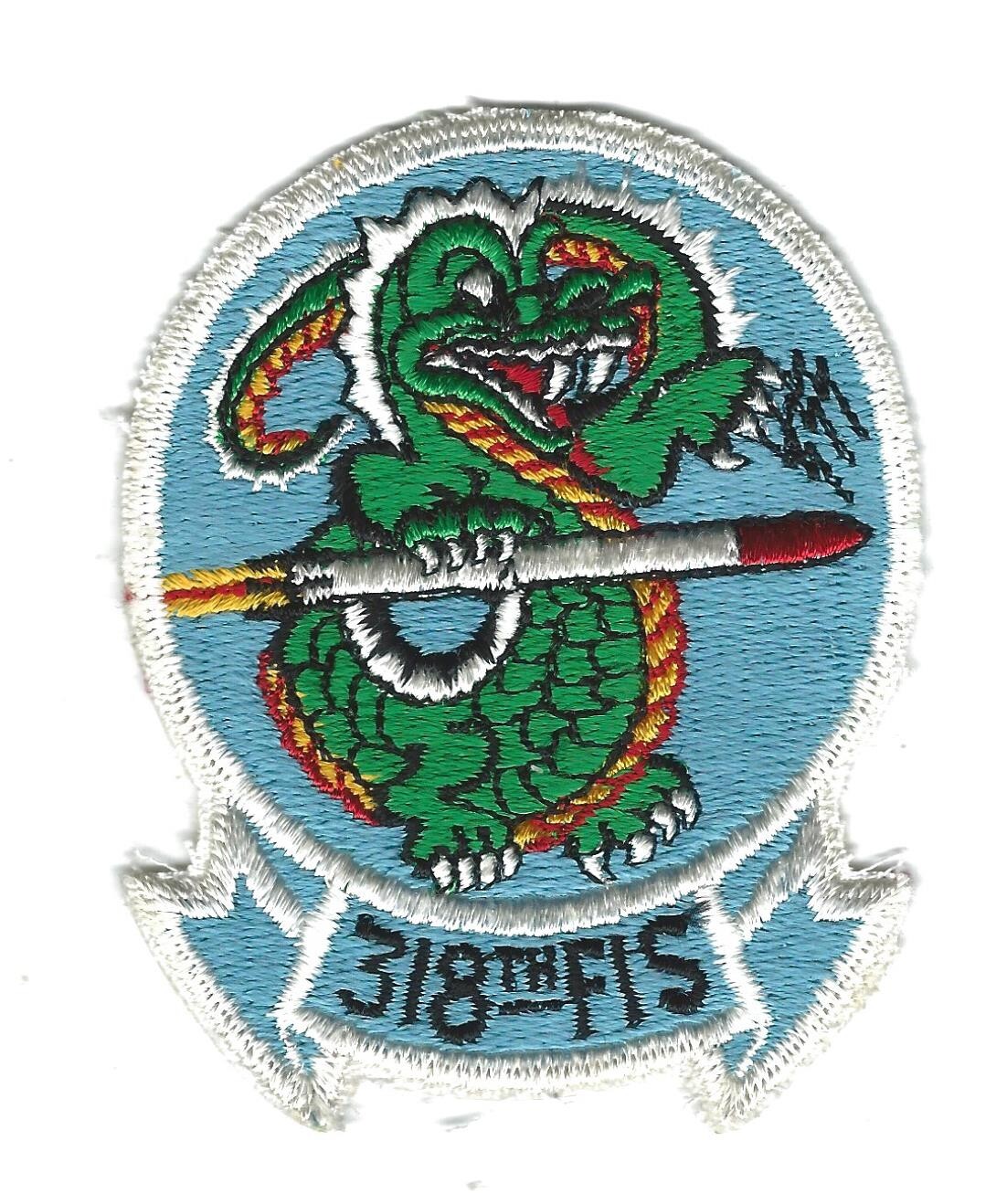 70's-80's 318th FIGHTER INTERCEPTOR SQUADRON patch