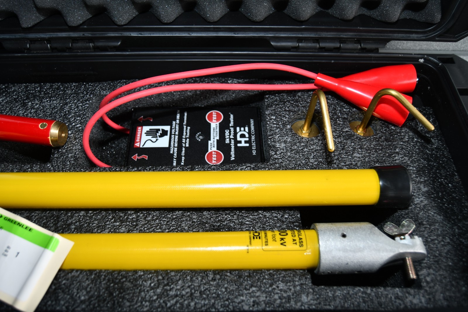 ^ HD Electric Mark IV High Voltage Voltmeter/Phaser #X8123